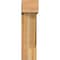 Ekena Millwork Traditional Block Rough Sawn Bracket w/ Offset Brace, Western Red Cedar, 8"W x 22"D x 30"H BKT0806X22X30TRA05RWR - alternate 4